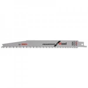 Image of Bosch Accessories 2608654403 Sabre saw blade S 2345 X, Progressor for wood, pack of 2 Saw blade length 200 mm 2 pcs