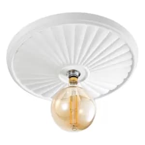 Image of Inlight 550mm Lucena Paintable Ceiling Mount White