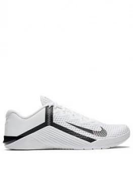 Image of Nike Metcon 6 - White/Black, Size 11, Men