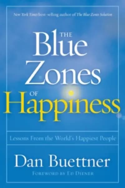 Image of blue zones of happiness lessons from the worlds happiest people 9781426219634
