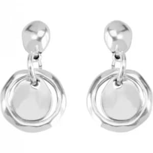 Image of Ladies UNOde50 Silver Plated Planton Earrings