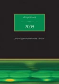 Image of Acquisitions by Jane Chappell and Marie-Anne Denicolo Paperback