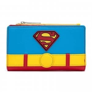 Image of Loungefly Dc Comics Vintage Superman Cosplay Wallet