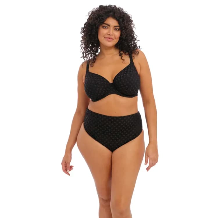 Image of Elomi Womens mid-rise panties Elomi Bazaruto Noir Female 42