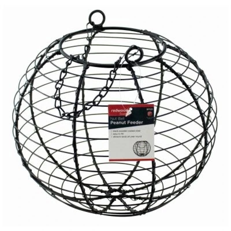 Image of Redwood Nut Ball Peanut Feeder