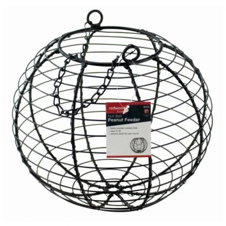 Image of Redwood Nut Ball Peanut Feeder