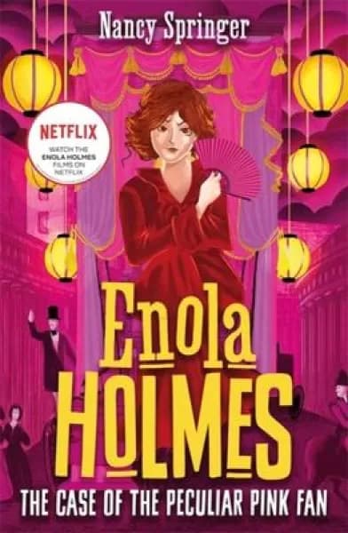 Image of Enola Holmes 4: The Case of the Peculiar Pink Fan by Nancy Springer
