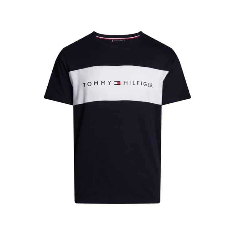 Image of Tommy Hilfiger Lounge Block T-Shirt Desert Sky L