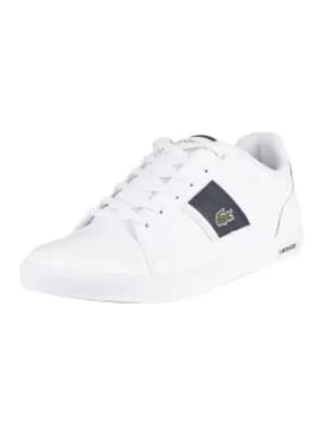 Image of Europa 0722 1 SMA Leather Trainers