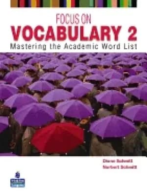 Image of focus on vocabulary 2 mastering the academic word list