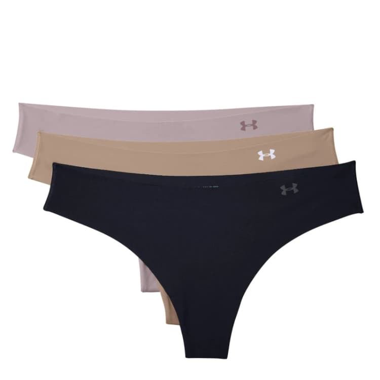 Image of Under Armour 3 Pack Thongs Womens - Beige Beige 10