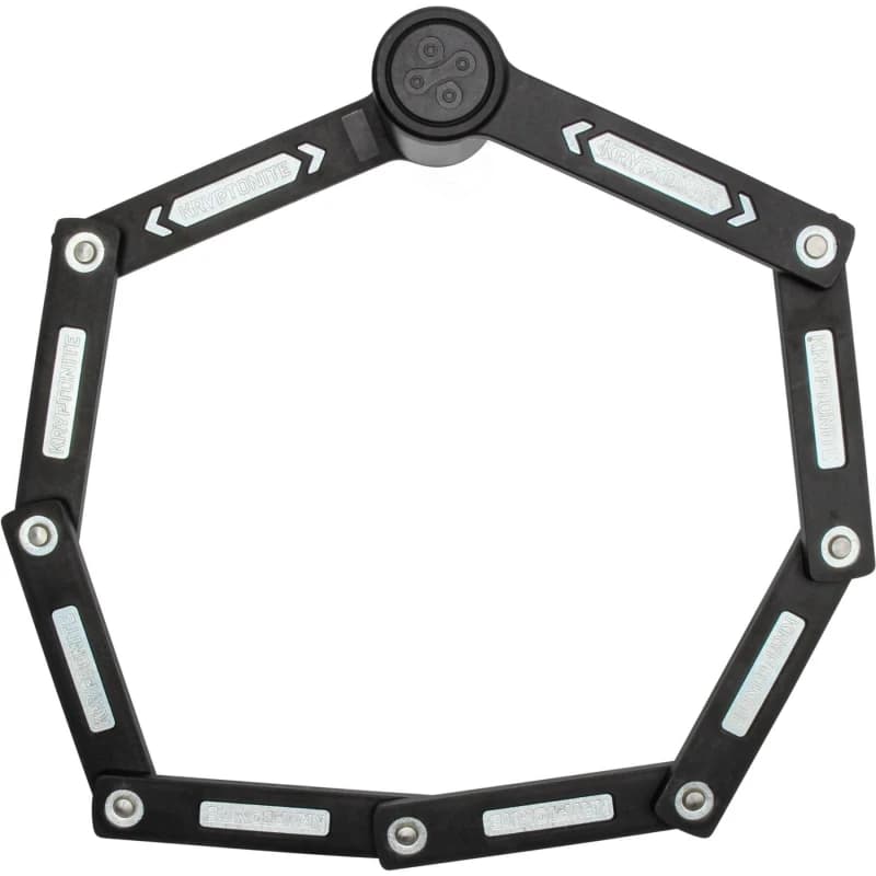 Image of Kryptonite Mini Folding Lock Adults - Black One Size