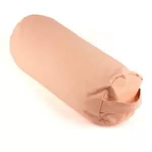 Image of Myga Yoga Buckwheat Support Bolster Pillow - Pink