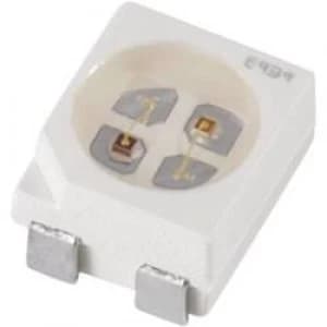 Image of SMD LED multi colour PLCC4 Red Green 8 mcd 10 mcd 120
