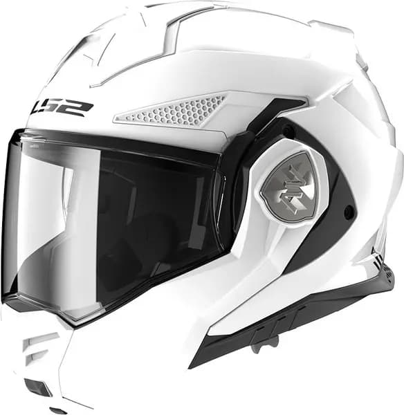 Image of LS2 FF901 Advant X Solid White 06 Modular Helmet Size XS