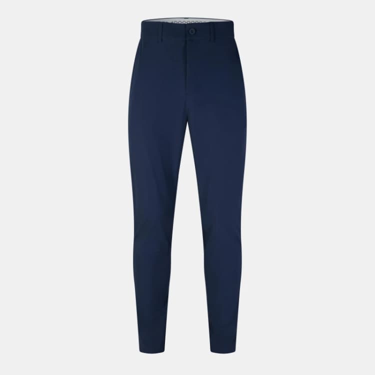 Image of Lyle and Scott Slim Trousers - Blue Blue 28 R
