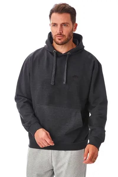 Image of Iron Mountain Pullover Hoodie Charcoal