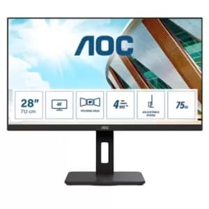 Image of U28P2A - Stunning image quality and connectivity in a 28 Ultra HD display