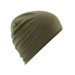Image of Beechfield Merino Wool Beanie (One Size) (Black)