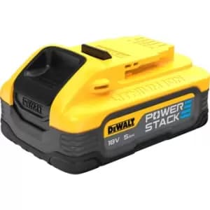 Image of DEWALT DCBP518 18v XR Compact Powerstack Li-ion Battery 5ah 5ah