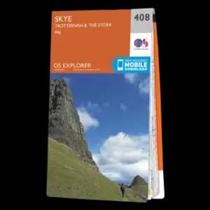 Image of Map of Skye - Trotternish & The Storr