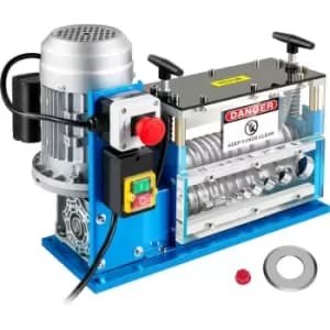Image of VEVOR Electric Wire Stripping Machine, 0.06 inch-0.15" Wire Stripper Machine, 11 Channels 10 Blades Cable Stripping Machine, Cable Stripper