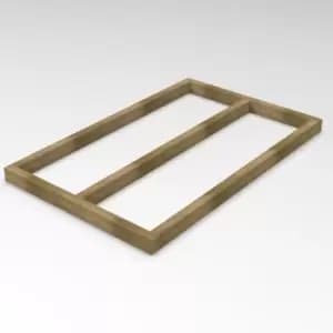 Image of Forest Garden 5X3 Timber Shed Base (L) 94Cm X (W) 148Cm