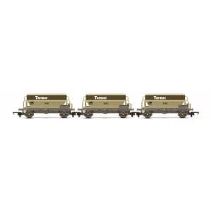 Image of Hornby PGA Hopper Wagons three pack Tarmac Era 8 Model Train