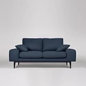 Image of Swoon Tulum Smart Wool 2 Seater Sofa - 2 Seater - Indigo