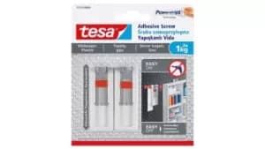 Image of TESA 77775 - Outdoor - Universal hook - White - Adhesive strip - 1...