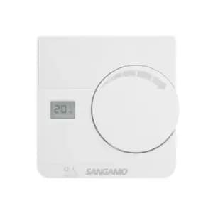 Image of Sangamo Electronic Room Thermostat with Digital Display - CHPRSTATD