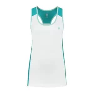 Image of HYPERCOURT SPEED TANK White / ALGIERS Blue - S