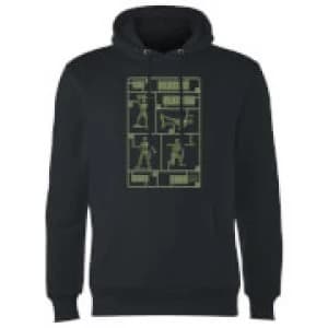 Image of Toy Story Plastic Platoon Hoodie - Black - XXL