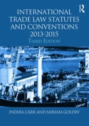 Image of International Trade Law Statutes and Conventions 2013-2015