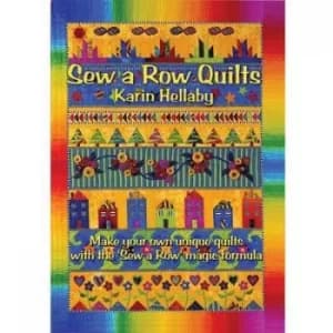 Image of Sew a row quilts by Karin Hellaby