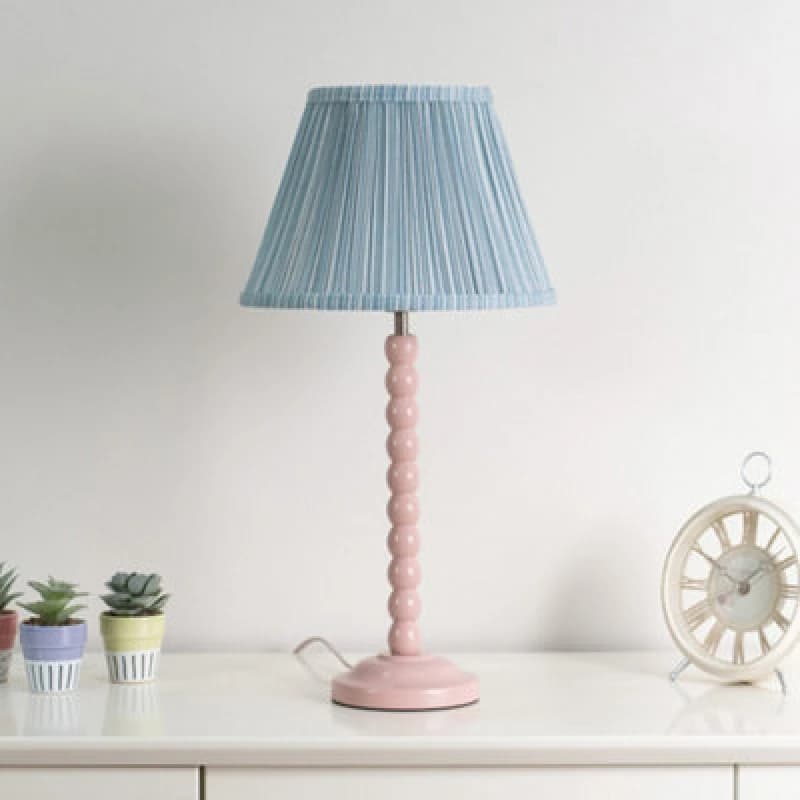 Image of Blue Pin Stripe Small Shade
