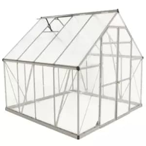 Image of Palram - Canopia Balance 8 x 8ft Silver Greenhouse - Garden & Outdoor