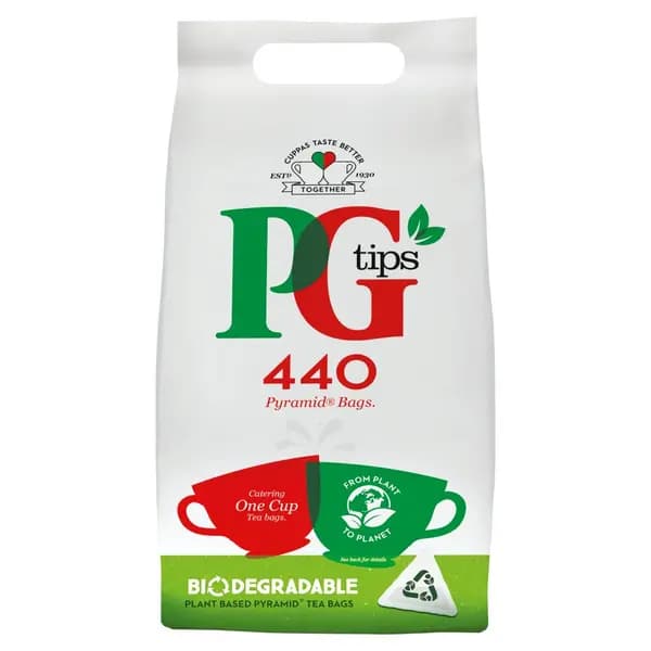 Image of PG Tips Pyramid Bags 440x Tea Bags