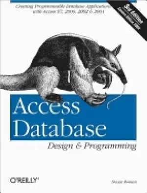 Image of access database design and programming creating programmable database appli
