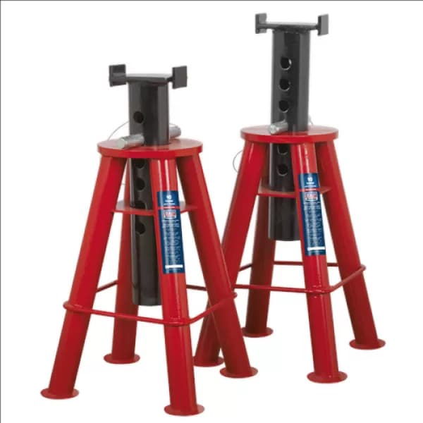 Image of Sealey AS10 Axle Stands (Pair) 10tonne Capacity per Stand