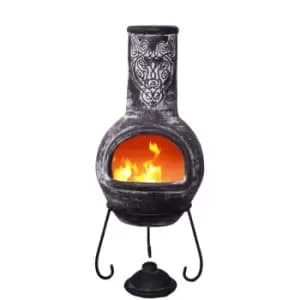 Image of Gardeco Wulfryc Celtic Chiminea
