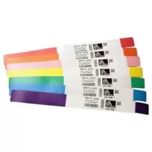 Image of Zebra 10012713-1K printer label Red Self-adhesive printer label