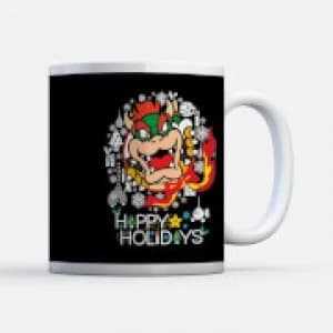 Image of Nintendo Super Mario Bowser Wreath Mug