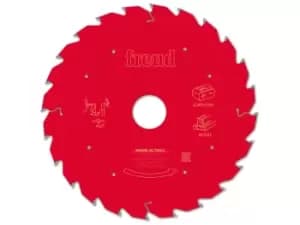 Image of Freud F03FS10058 190mm x 30mm x 24T Cordless Optimised Wood Circular Saw Blade