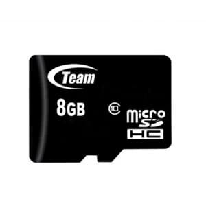 Image of Team 8GB Micro SDHC Class 10 Flash Card with Adapter