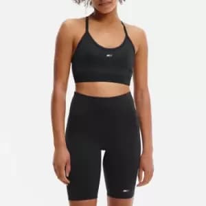 Image of Tommy Sport Womens Hw Fitted Shorts - Black - L