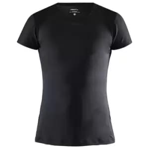 Image of Craft Womens/Ladies ADV Essence Slim Short-Sleeved T-Shirt (S) (Rio Red)