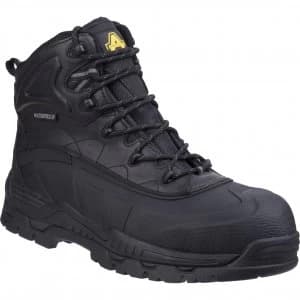 Image of Amblers Mens Safety FS430 Hybrid Waterproof Non-Metal Safety Boots Black Size 7