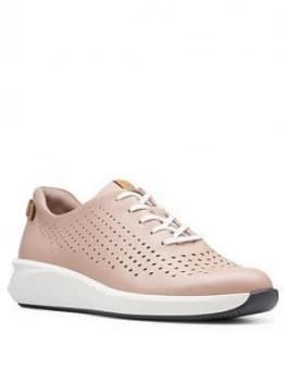 Image of Clarks Un Rio Tie Trainer - Blush