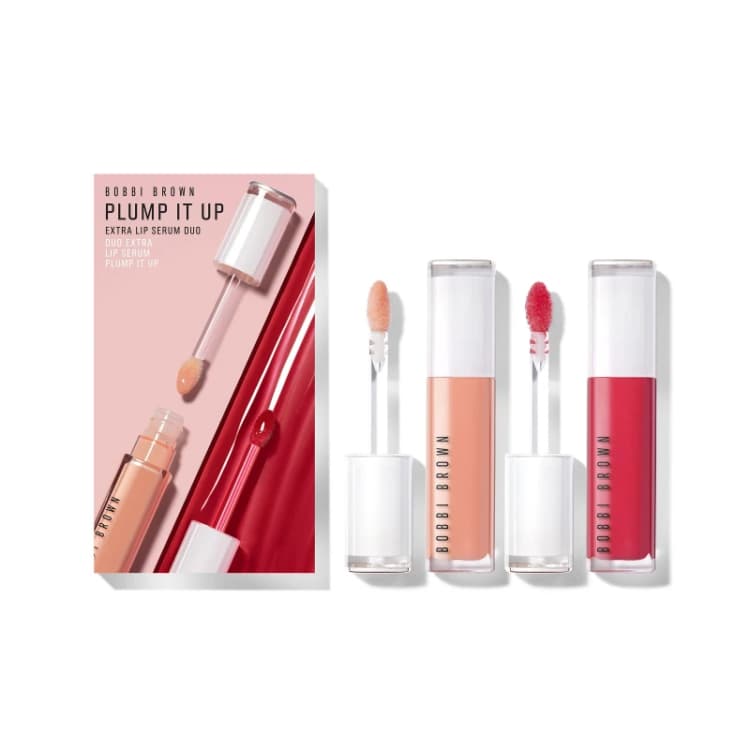 Image of Worth £64 - Bobbi Brown Pump it up Extra lip Serum duo, Size: Worth £64
